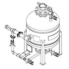 2536GALPPBT 25 &amp; 36 Gallon Pre-Piped Bladder Tanks